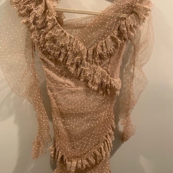 House of CB Pink Lace Dress - Picture 5 of 5